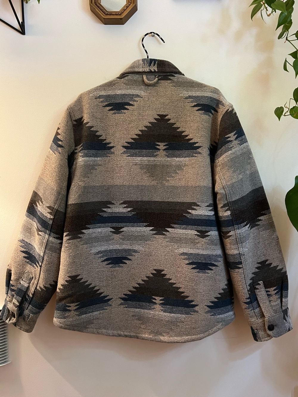 Men’s Wool Patterned Jacket - Picture 3 of 8